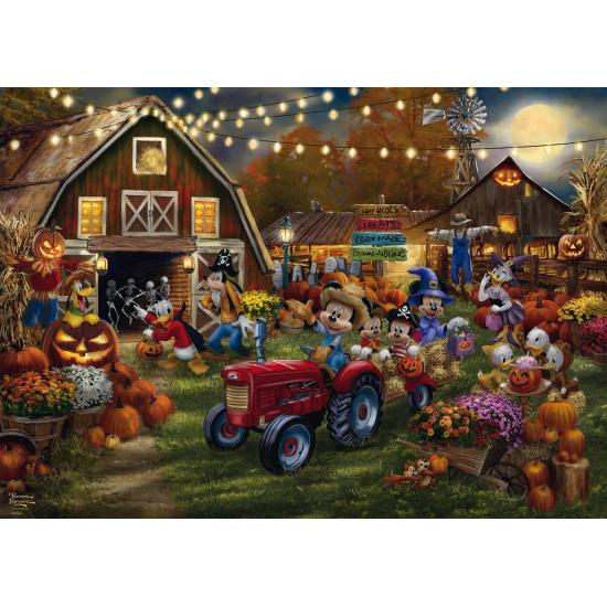 Puzzle Schmidt Festival de Calabazas de Mickey y Minnie 1000 Pzs