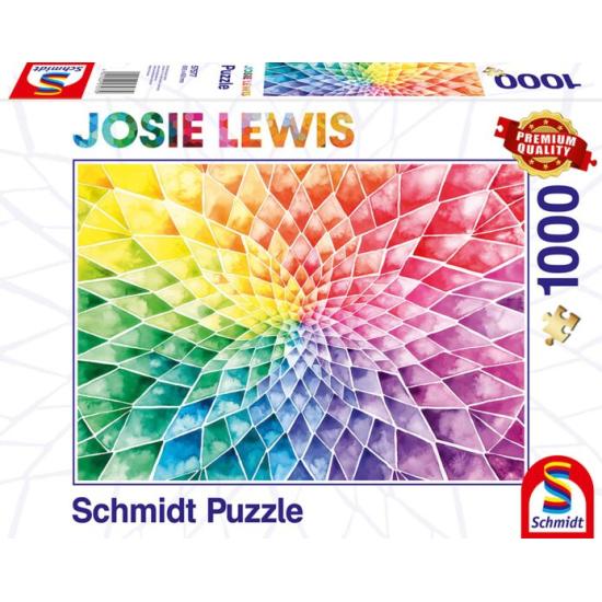 Puzzle Schmidt Flor Colorida de 1000 Piezas