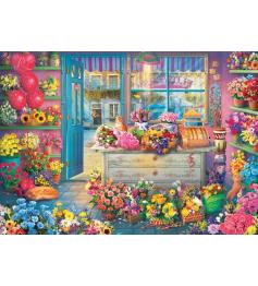 Puzzle Schmidt Floristería Colorida de 1000 Piezas