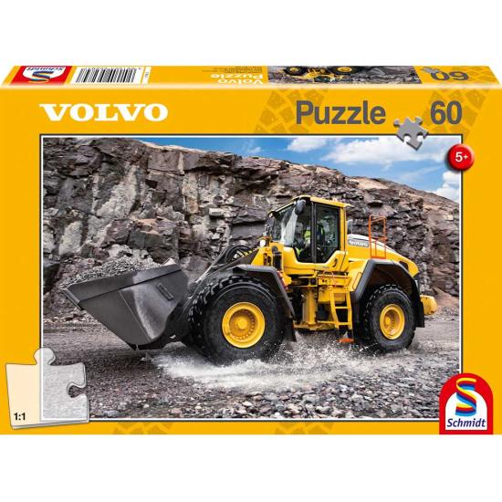Puzzle Schmidt Máquina Escavadora Volvo L150H de 60Piezas