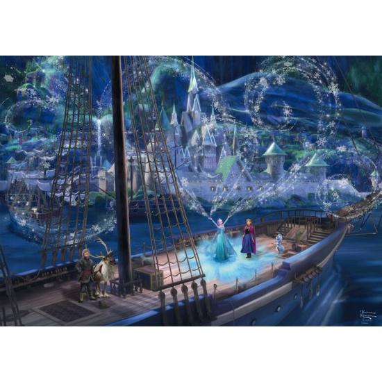 Puzzle Schmidt Frozen: Amor Y Magia de 1000 Piezas