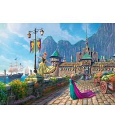 Puzzle Schmidt Frozen Celebración en Arendelle 1000 Piezas