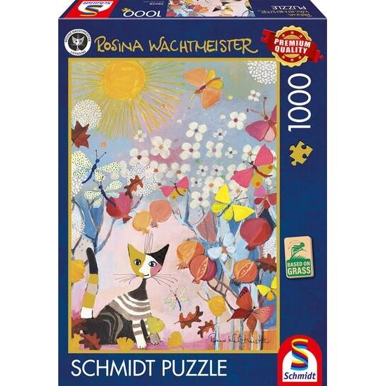 Puzzle Schmidt Gatito Rayado de 1000 Piezas