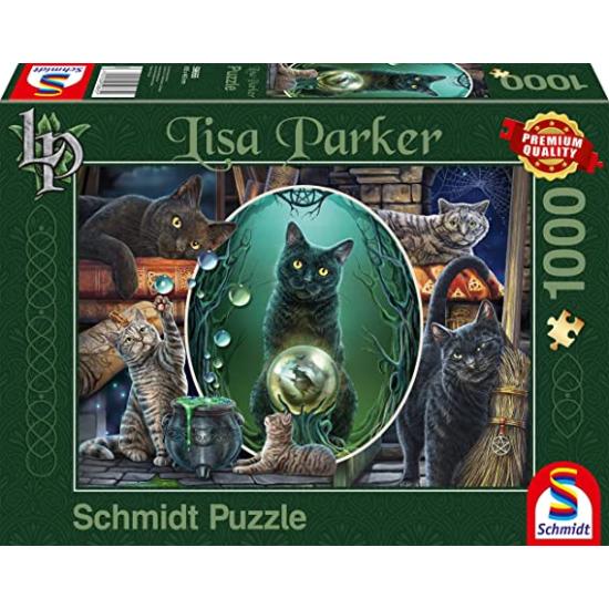 Puzzle Schmidt Gatos Mágicos de 1000 Piezas Puzzle Schmidt Gatos Mágicos de 1000 Piezas