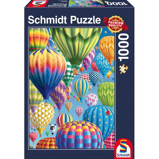 Puzzle Schmidt  Globos de Colores de 1000 Piezas