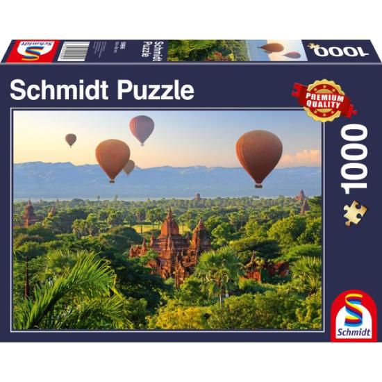 Puzzle Schmidt Globos en Mandalay de 1000 Piezas Puzzle Schmidt Globos en Mandalay de 1000 Piezas