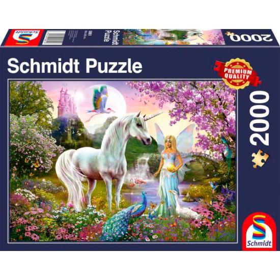 Puzzle Schmidt Hada y Unicornio de 2000 Piezas Puzzle Schmidt Hada y Unicornio de 2000 Piezas