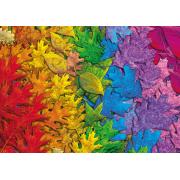 Puzzle Schmidt Hojas Coloridas de 1500 Piezas