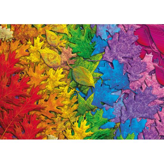 Puzzle Schmidt Hojas Coloridas de 1500 Piezas Puzzle Schmidt Hojas Coloridas de 1500 Piezas
