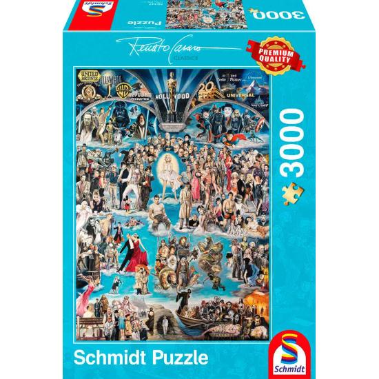 Puzzle Schmidt HollyWood de 3000 Piezas Puzzle Schmidt HollyWood de 3000 Piezas