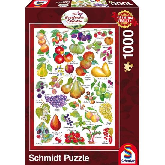 Puzzle Schmidt Jardín Frutal de 1000 Piezas Puzzle Schmidt Jardín Frutal de 1000 Piezas