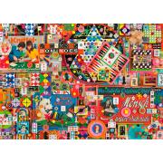 Puzzle Schmidt Juegos de Mesa Vintage de 1000 Piezas