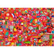 Puzzle Schmidt Juguetes Vintage de 1000 Piezas