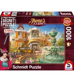 Puzzle Schmidt June's Journey Finca Orquídea de 1000 Pzs