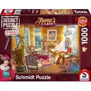 Puzzle Schmidt June's Journey Salón Orquídea de 1000 Pzs