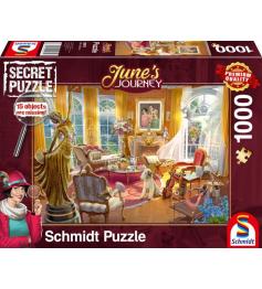 Puzzle Schmidt June's Journey Salón Orquídea de 1000 Pzs