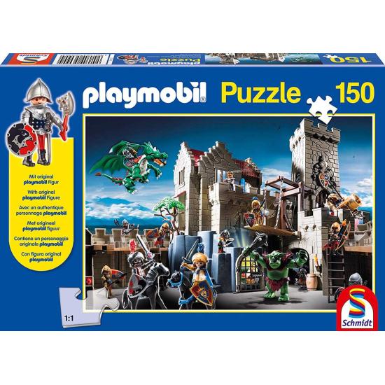 Puzzle Schmidt La Batalla del Tesoro Real de Playmobil 150 Piez Puzzle Schmidt La Batalla del Tesoro Real de Playmobil 150 Piez