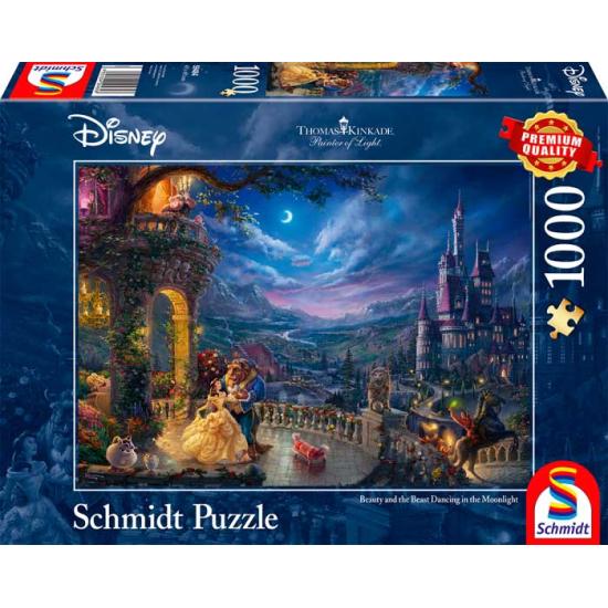 Puzzle Schmidt Disney La Bella y la Bestia de 1000 Piezas Puzzle Schmidt Disney La Bella y la Bestia de 1000 Piezas