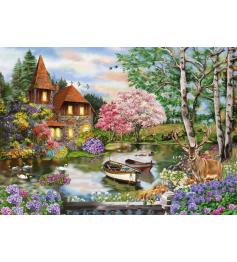 Puzzle Schmidt La Casa del Lago de 1000 Piezas