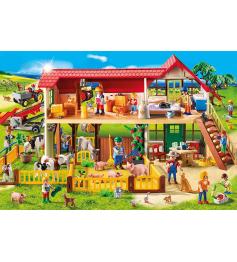 Puzzle Schmidt La Granja de Playmobil de 100 Piezas