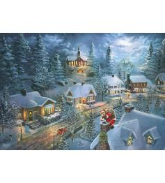 Puzzle Schmidt La Noche De Paz De Papá Noel de 1000 Piezas