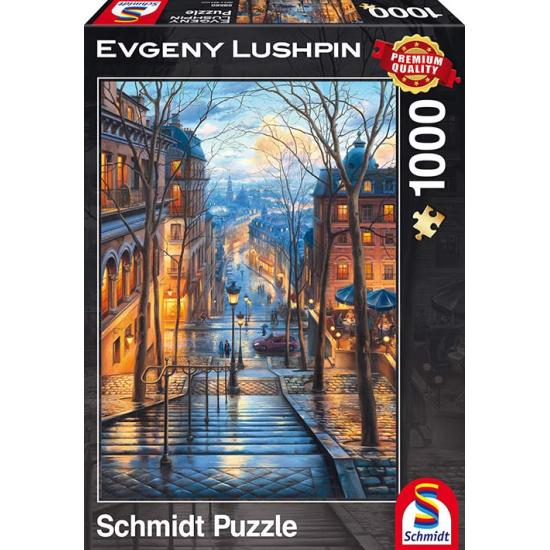 Puzzle Schmidt La Primavera desde Montmartre, París de 1000 Pie