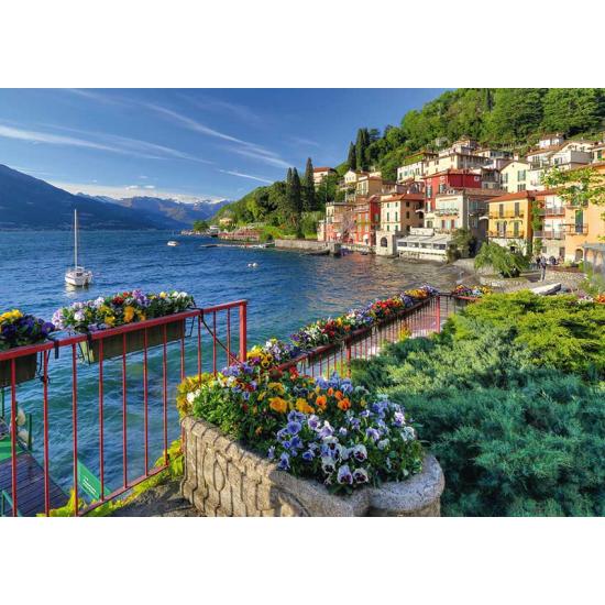 Puzzle Schmidt  Lago Como, Italia de 1000 Piezas