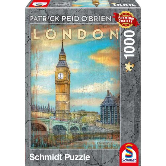 Puzzle Schmidt Londres, Inglaterra de 1000 Piezas Puzzle Schmidt Londres, Inglaterra de 1000 Piezas