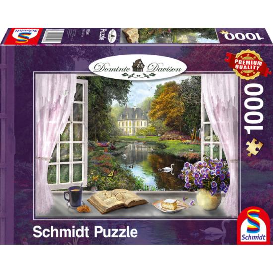 Puzzle Schmidt Los Jardines del Castillo de 1000 Piezas