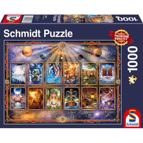 Puzzle Schmidt Los Signos del Zodiaco de 1000 Piezas