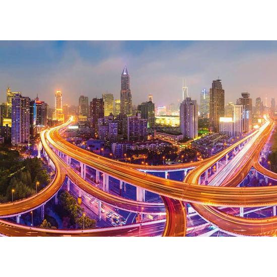 Puzzle Schmidt  Luces de la Gran Ciudad de 1000 Piezas