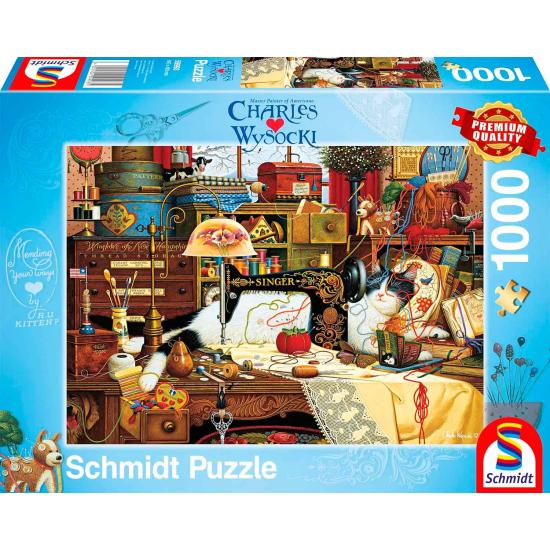 Puzzle Schmidt Maggie La Costurera de 1000 Piezas