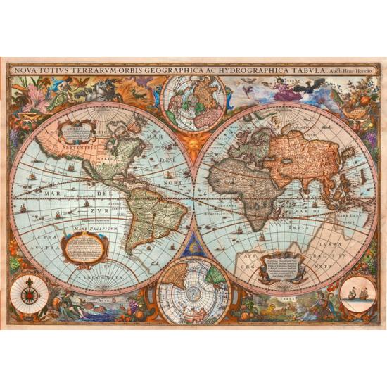 Puzzle Schmidt Mapa Antiguo de 3000 Piezas Puzzle Schmidt Mapa Antiguo de 3000 Piezas