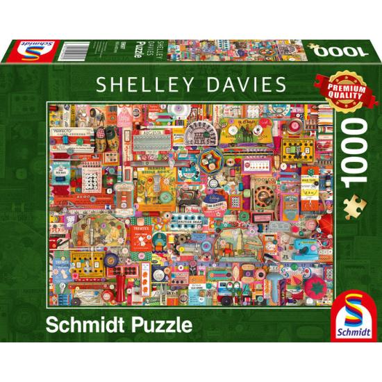 Puzzle Schmidt Mercería Vintage de 1000 Piezas Puzzle Schmidt Mercería Vintage de 1000 Piezas