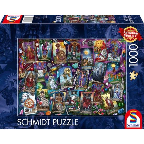 Puzzle Schmidt Misteriosas Cartas Del Tarot de 1000 Pzs