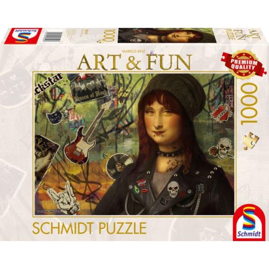 Puzzle Schmidt Mona Lisa 2024 de 1000 Piezas