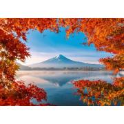 Puzzle Schmidt Monte Fuji en Otoño de 1000 Piezas