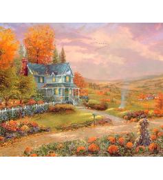 Puzzle Schmidt Otoño En Apple Hill de 500 Piezas