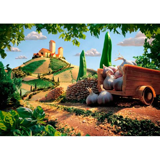 Puzzle Schmidt Paisaje en la Toscana de 1000 Piezas Puzzle Schmidt Paisaje en la Toscana de 1000 Piezas