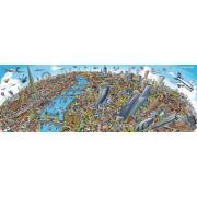 Puzzle Schmidt Panorama de Londres de 1000 piezas