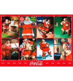 Puzzle Schmidt Papá Noel y Coca Cola de 1000 Piezas