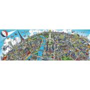 Puzzle Schmidt Panorama de París de 1000 piezas
