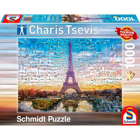 Puzzle Schmidt Paris de 1000 Piezas Puzzle Schmidt Paris de 1000 Piezas