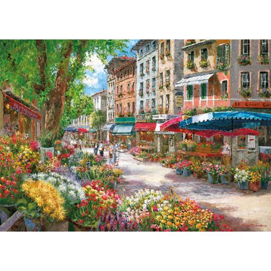 Puzzle Schmidt París, Mercado de Flores de 1000 Piezas Puzzle Schmidt París, Mercado de Flores de 1000 Piezas