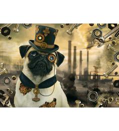 Puzzle Schmidt Perro Steampunk de 1000 Piezas