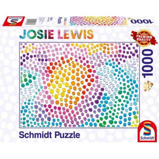 Puzzle Schmidt Pompas de Jabón Coloridas de 1000 Piezas