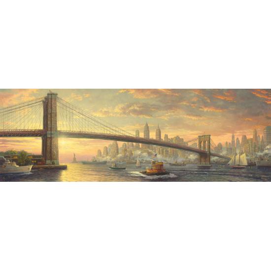 Puzzle Schmidt Puente de Brooklyn, Nueva York de 1000 Piezas