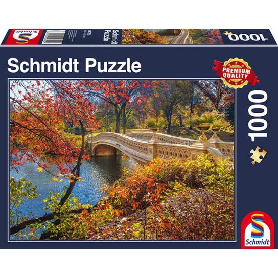Puzzle Schmidt  Puente de Central Park, Nueva York de 1000 Piez Puzzle Schmidt  Puente de Central Park, Nueva York de 1000 Piez