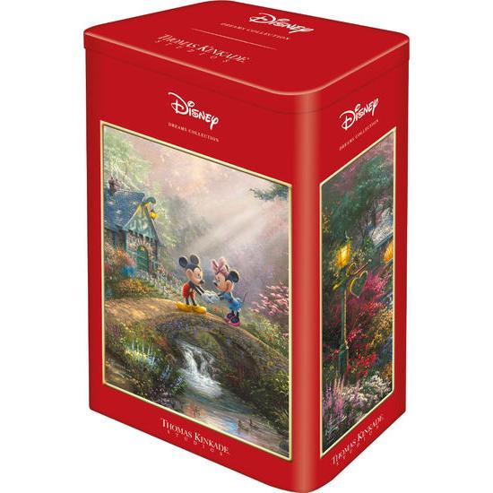 Puzzle Schmidt Puente del Amor de Mickey y Minnie, Lata de 500 Puzzle Schmidt Puente del Amor de Mickey y Minnie, Lata de 500