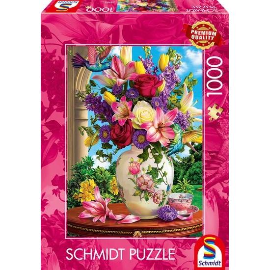 Puzzle Schmidt Ramo De Flores de 1000 Pzs